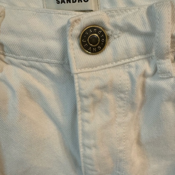Sandro White jeans eur size 38 - Picture 6 of 6